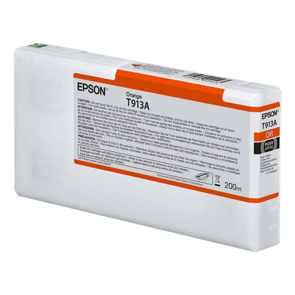 Epson Orange 200ml Ink for SC-P5000 T913A
